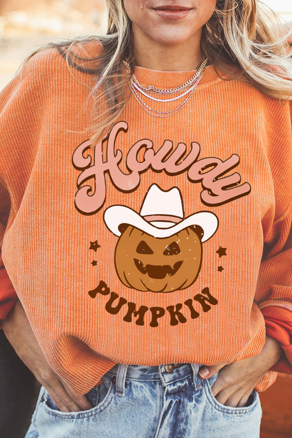 Cozy Fall & Halloween Graphic Sweater