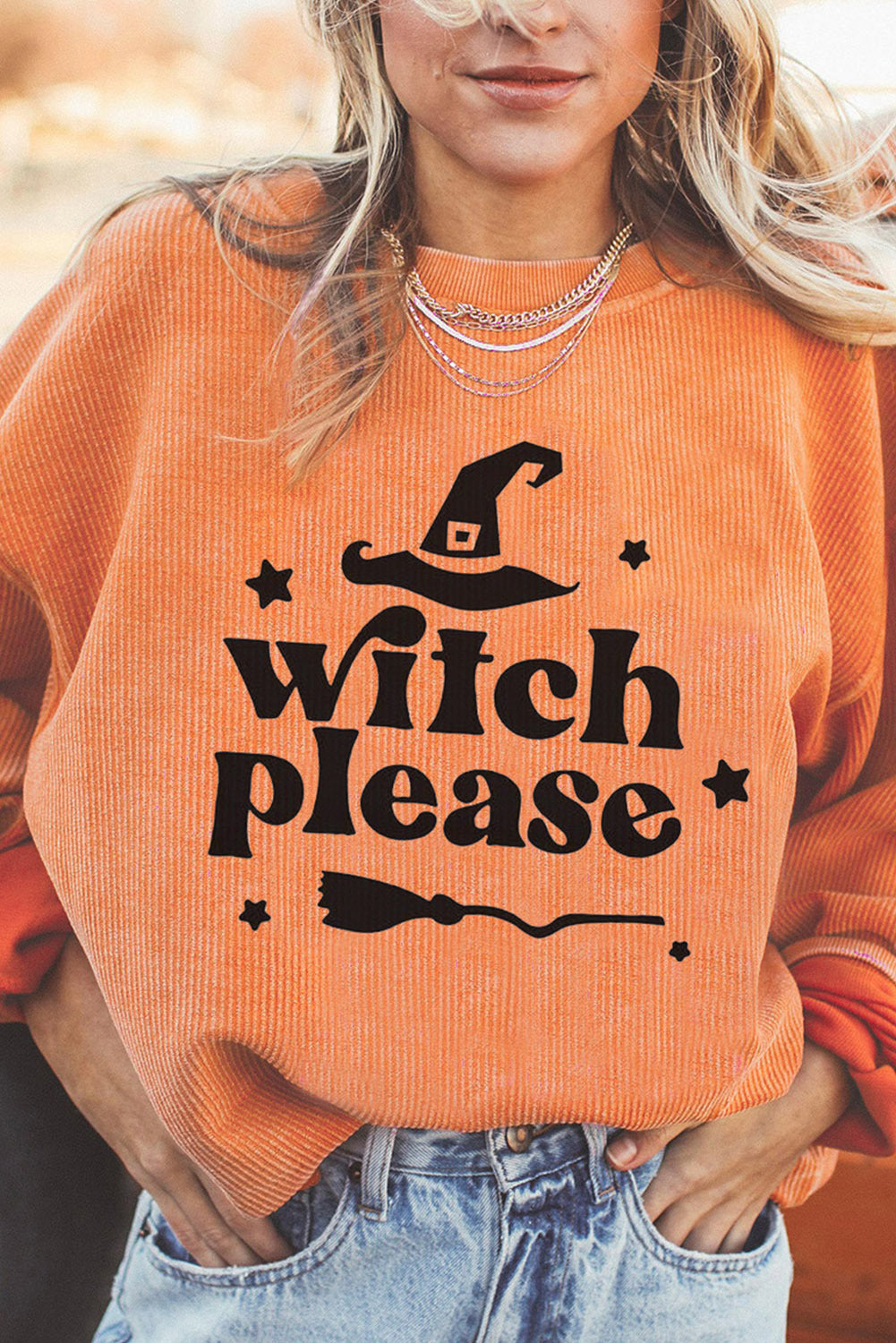 Cozy Fall & Halloween Graphic Sweater