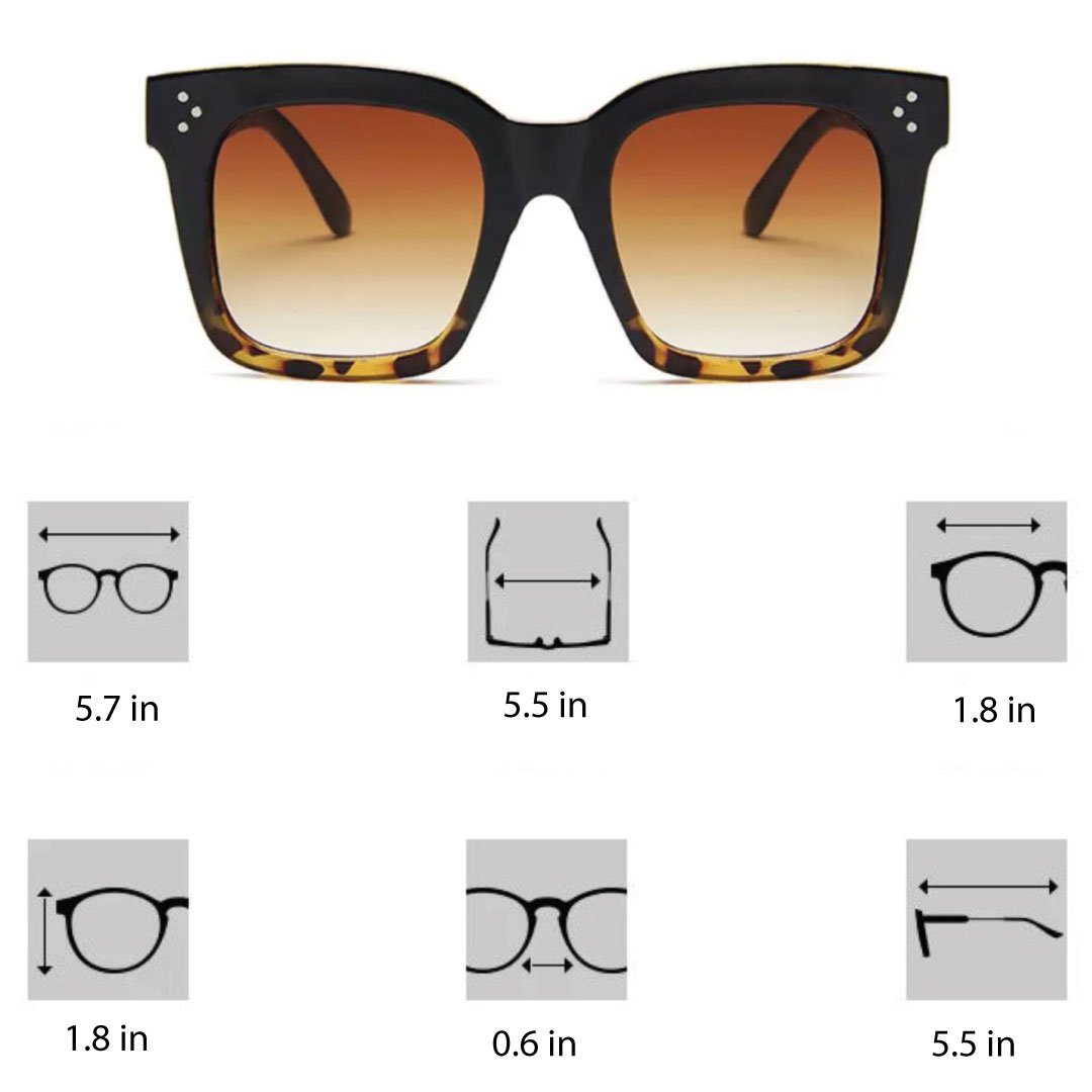 Adele Oversized Square Sunglasses