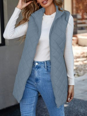 Aspen Quilted Longline Vest