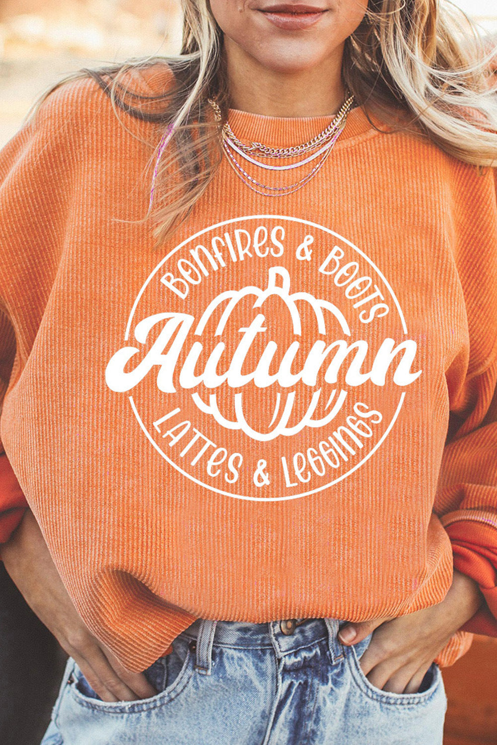 Cozy Fall & Halloween Graphic Sweater
