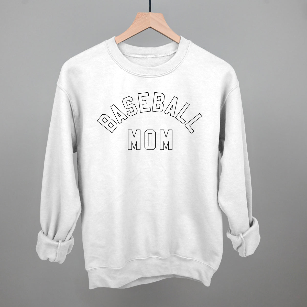 Classic Baseball Mom Tee & Crewneck