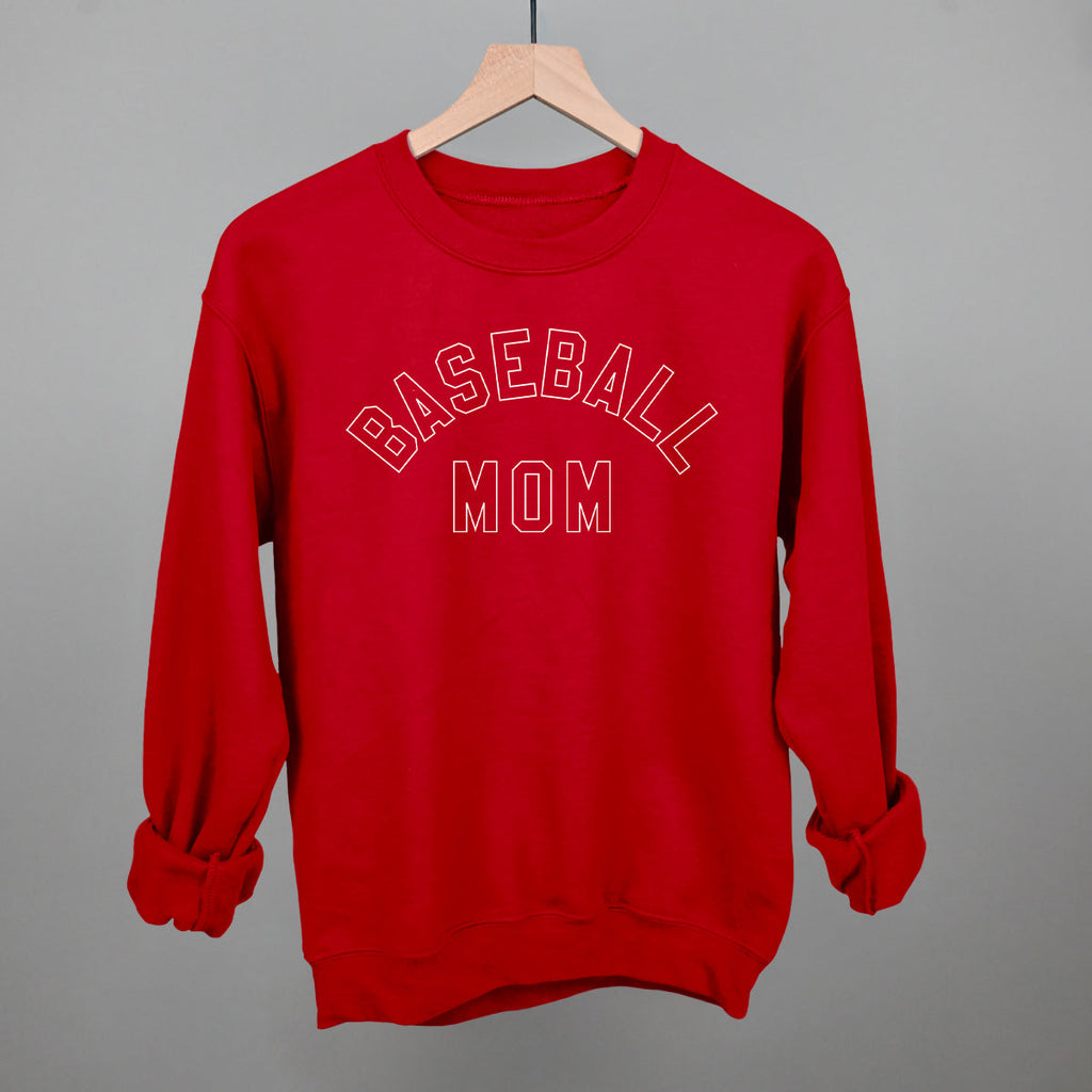 Classic Baseball Mom Tee & Crewneck