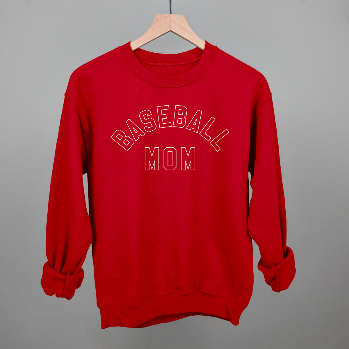 Classic Baseball Mom Tee & Crewneck