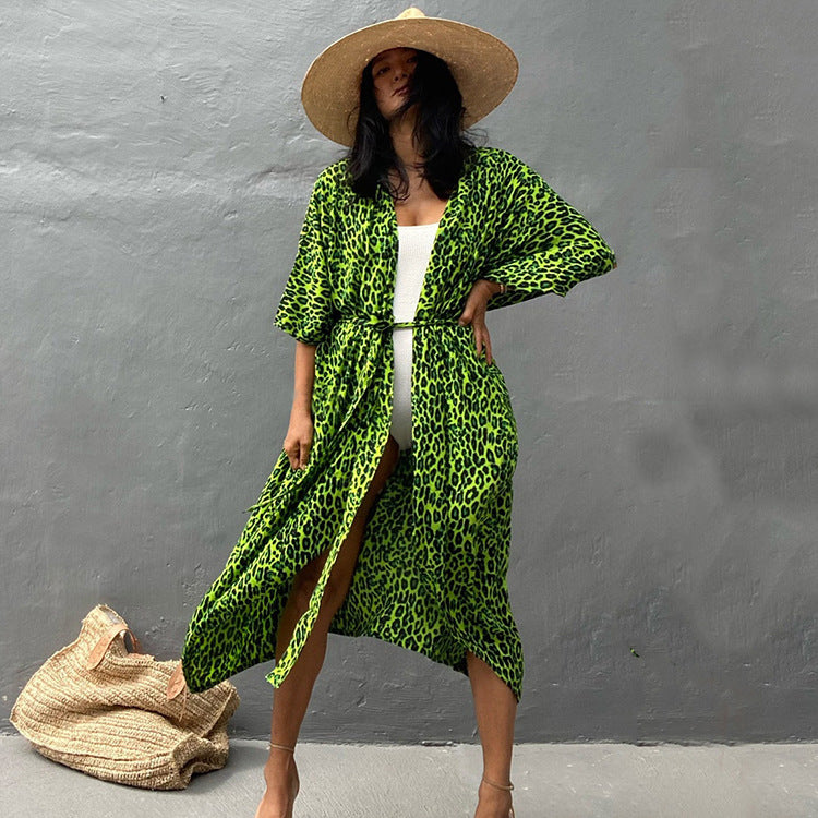 Resort Ready Tie-Dye Kimono Cover-Up