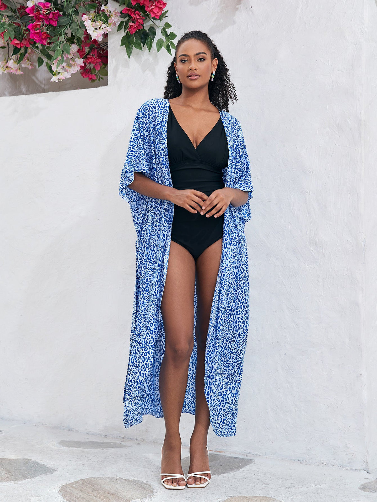 Resort Ready Tie-Dye Kimono Cover-Up