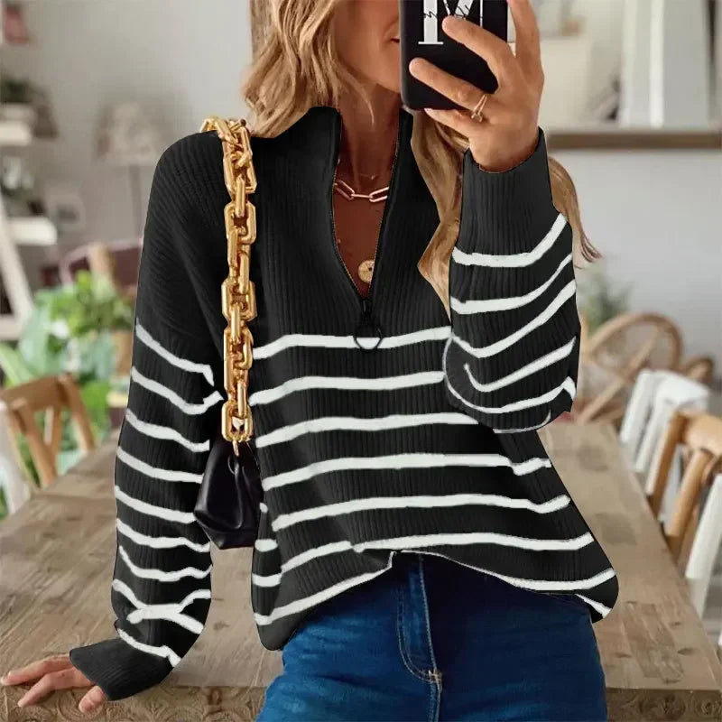 The Sloane Striped Sweater