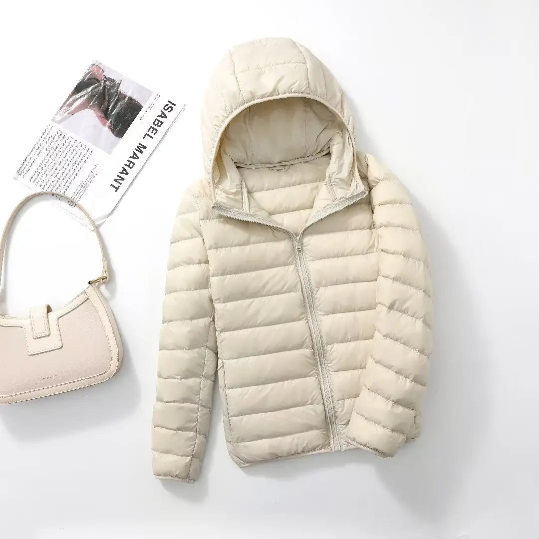 CloudLite Packable Hooded Puffer Jacket