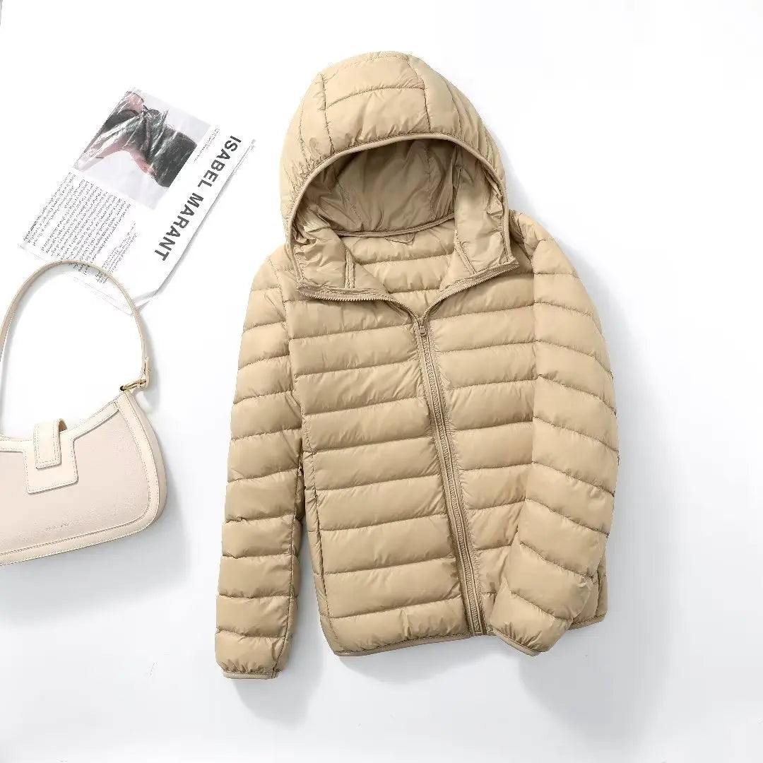 CloudLite Packable Hooded Puffer Jacket