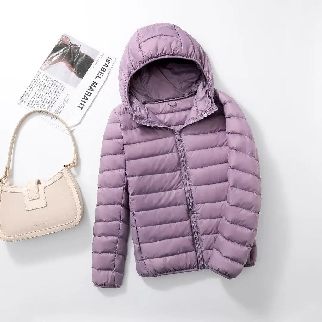 CloudLite Packable Hooded Puffer Jacket