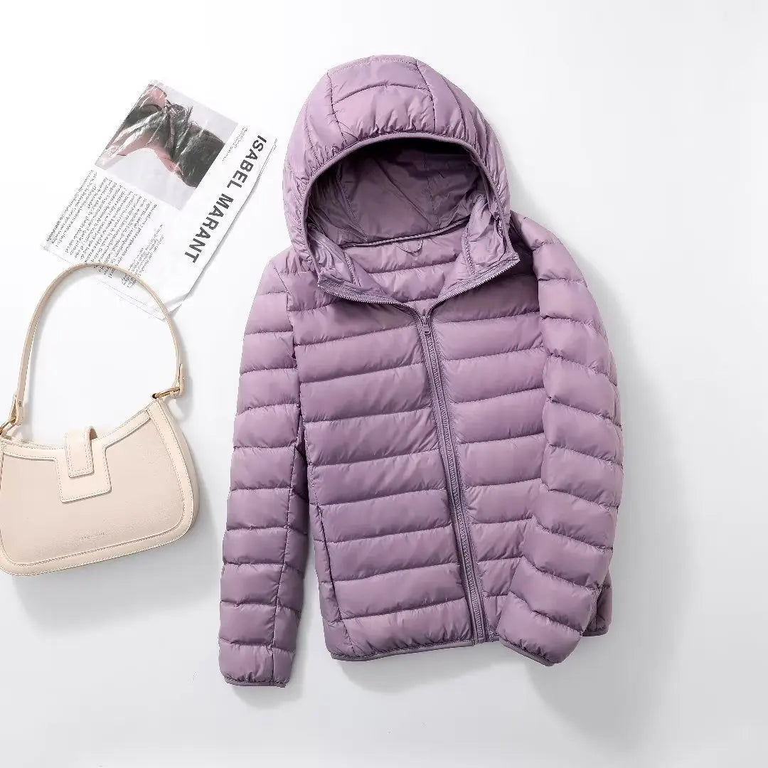 CloudLite Packable Hooded Puffer Jacket