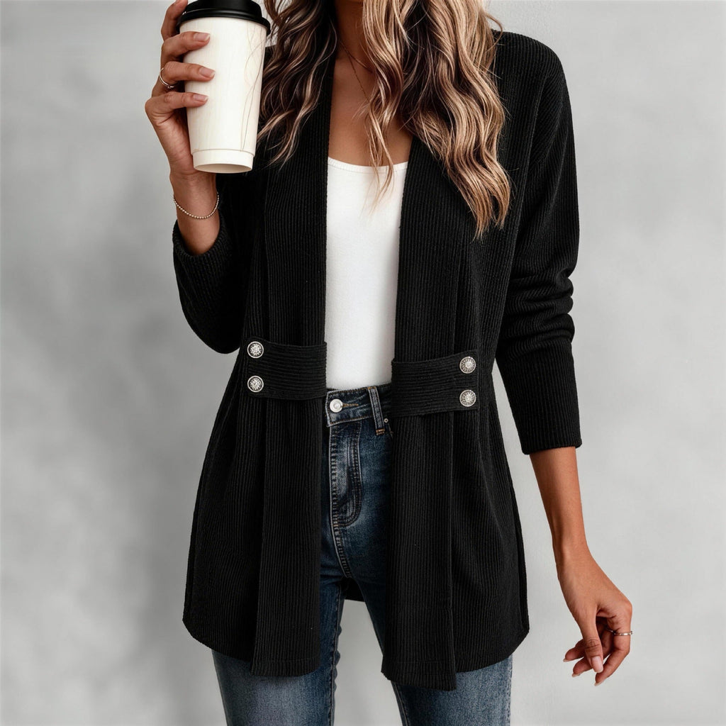 Cozy Days Relaxed Knit Cardigan
